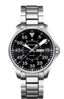 Orologio Hamilton Uomo Khaki Aviation in Acciaio H64611135 - H64611135